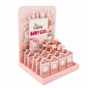 New Baby Hospitality – Elegant Baby Girl Welcome Favors