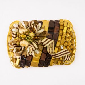 Luxury Gold And Brown Wrapped Chocolate Selection – 2.8kg