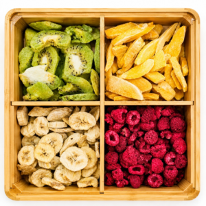 Mixed box of freeze-dried fruits