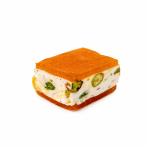 Pistachio Nougat with Apricot (Qamar El-Din)