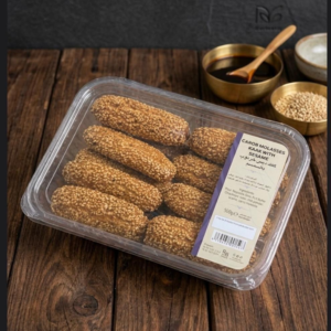 Carob Molasses Kaak with Sesame – 500g