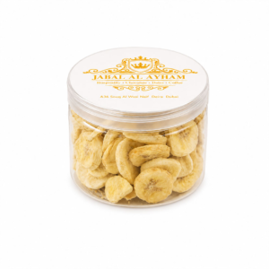 Crunchy freeze-dried banana slices — 40 g