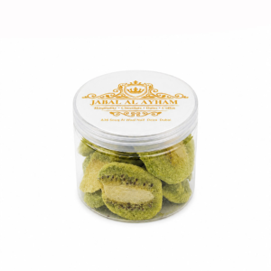 Crunchy freeze-dried kiwi slices with sugar — 40 g